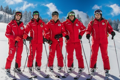 Learn To Ski On Alps